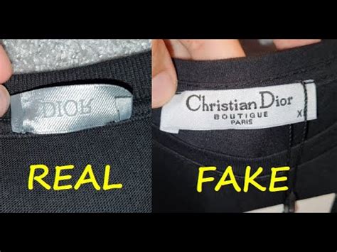 dior tshirt fake|christian dior authenticity check.